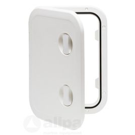 484167 Inspectie- en toegangsluik. PP. Buitenmaat: 440x315mm. Wit.