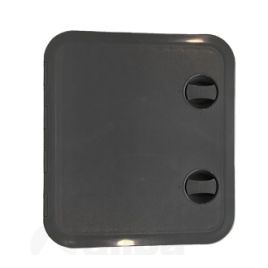 484167/Z Inspectie- en toegangsluik. PP. Buitenmaat: 440x315mm. Zwart.