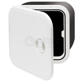 484224 Inbouwkast kunststof 374x374x250mm (bxhxd).