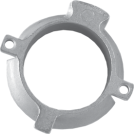 017008 Mercury/Mercruiser Zink Anode Bearing Carrier Alpha 1 (#806105).