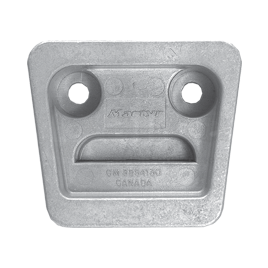 017030 Volvo Penta Zink Anode Gimbal Plate SX Drive (Volvo Penta #3854130).