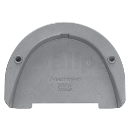 017031M Volvo Penta Magnesium Anode Transom Plate SX Drive (Volvo Penta #3855411).
