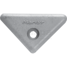 017038A Volvo Penta Alu Anode Triangle 290, 290 SP, SX, DP-X (Volvo Penta #872793).