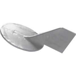 017102 Yamaha Zink Anode Trim Tab (Yamaha #6884537102).