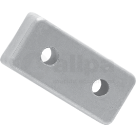 017104 Yamaha Zink Anode Small Block (Yamaha #6E54525100).