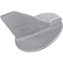 017105A Yamaha Alu Anode Trim Tab (Yamaha #6E54537101).