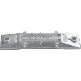 017121 Honda Zink Anode Large Bar 75-115HP (Honda #06411ZW1).
