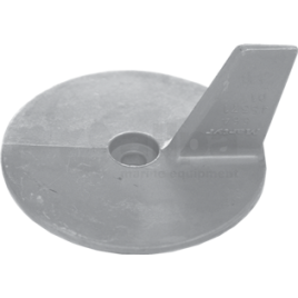 017123A Honda Alu Anode Trim Tab (Honda #41107ZW1B01).