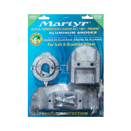 017500A Alu Anode Kit Mercruiser Alpha 1 - Gen 2. 1991/heden. 
