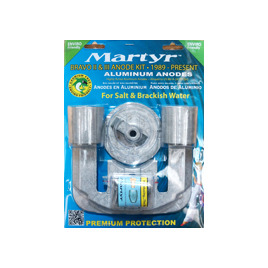 017502A Alu Anode Kit Mercruiser Bravo 2 1989/heden & Bravo 3 1989/2003.