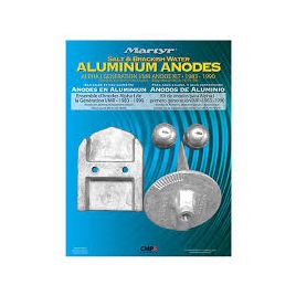 017504 Zink Anode Kit Mercruiser Alpha 1 - Gen 1. 1983/1990.