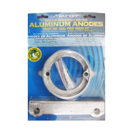 017511A Alu Anode Kit Volvo 280 Dual Prop.