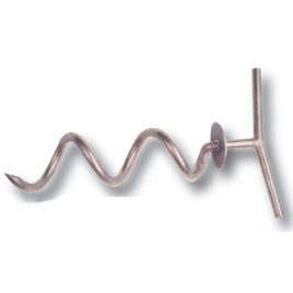 048503 Meerpen spiraal RVS. Lengte 340 mm. Materiaaldikte Ø = 12 mm.