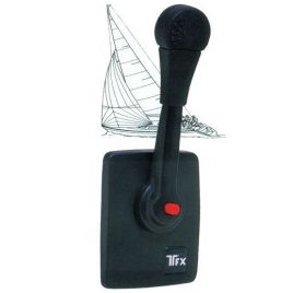 065006 B80/S Eénhandel wandmontage motorbediening voor zeilboten.