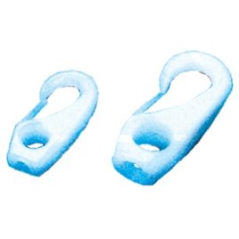 004802 Musketonhaak - nylon -  Ø 6 mm. 