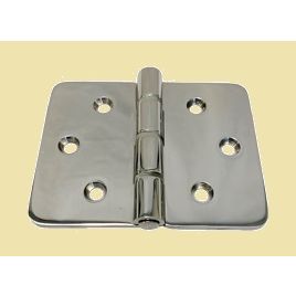 N0052599 RVS 316 scharnier 100x130x4mm.