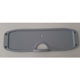 N0079305 Aluminium spiegelbeschermplaat. Breed 305 mm.