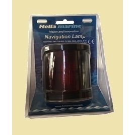 041106 Hella 112,5º boordlicht rood 12-24V/25W. Zwart huis.