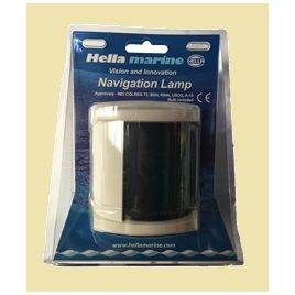 041204 Hella 112,5º boordlicht groen 12-24V/25W. Wit huis.