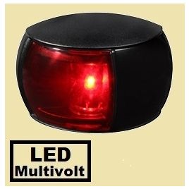 041352 Hella boordlicht rood 8-28V. Zwart huis.