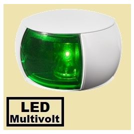 041355 Hella boordlicht groen 8-28V. Wit huis.