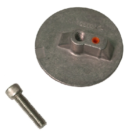 017671A Alu Anode Mercury/Mercruiser Trim Tab Anode Flat.