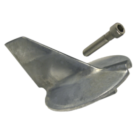 017694A Alu Anode Yamaha Anode Trim Tab 200-250hp 4-stroke.