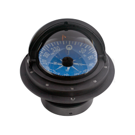 035260 Inbouwkompas 'eXtreme'. Vlakke roos. Zwart.