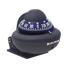 067010 Beugelkompas 'Ritchie Sport' X-10M. Bolle roos. Grijs.   