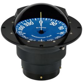 067022 'Ritchie SuperSport' Inbouwkompas SS-5000. Vlakke roos. Zwart.