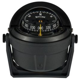 067051 'Ritchie Voyager' Beugelkompas B-81. Bolle roos. Zwart.