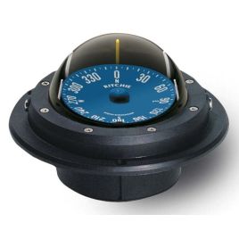 067058 'Ritchie Voyager' Inbouwkompas RU-90. Vlakke roos. Zwart.