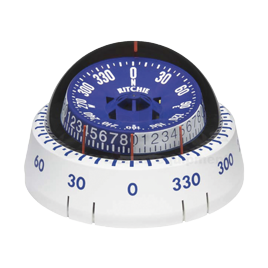 067061 'Ritchie Tactician' Opbouw Regattakompas XP-98W. Wit.