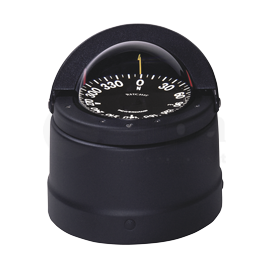 067091 Opbouwkompas 'Ritchie Navigator' DNB-200. Vlakke roos. Zwart.