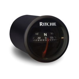 067117 Dashbordkompas 'Ritchie Sport' X-21 BU. Bolle roos. Zwart.