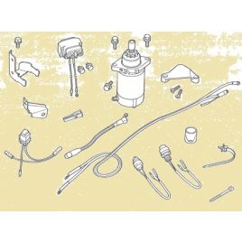 58.6DRW81800 ombouwset naar elektrische start voor 8 + 9,9 pk.