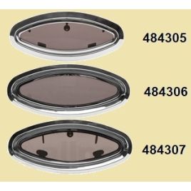 484306 Openslaand RVS patrijspoort 216x472mm. 