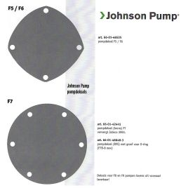 66-01-46648-3 Pompdeksel RVS voor Johnson F7B-8 New. 660146648-3