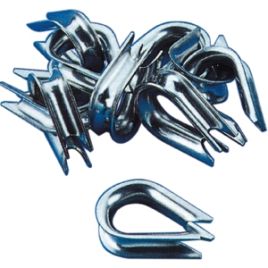 470600 Puntkous RVS - Ø 6 mm. 