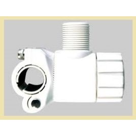 078565 Antennevoet verstelbaar kunststof railingmontage.