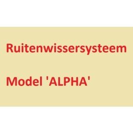 Alpha ruitenwissersysteem