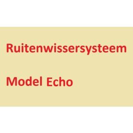 Echo ruitenwissersysteem