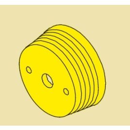 064003 Losse naafkap voor stuurkop SH8050.