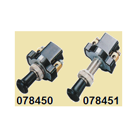 078451 Trek-/drukschakelaar 5A. ON / OFF.