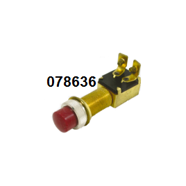 078636 Rode drukschakelaar ON / OFF. 12V.