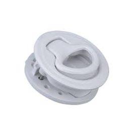 N3050018 Luik- en deursluiting wit kunststof.