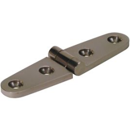 072220 Scharnier RVS - lengte 102 mm - breedte 25 mm.