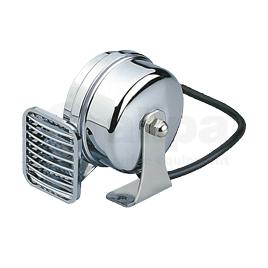 05011 1-tonige scheepshoorn RVS/ABS 12V-5A-490 Hz.