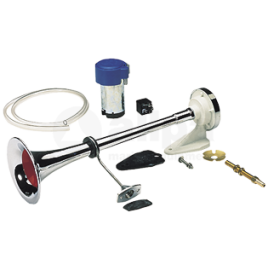 05103 1-Tonige RVS scheepshoorn 24V-9A.