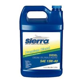 6418-95533 Sierra 15W40 4-takt olie - can 3,78 L. 